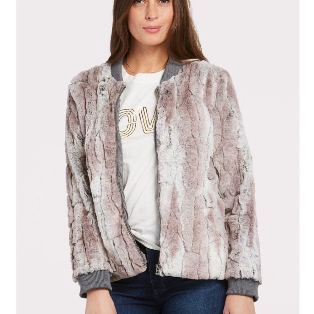 DYLAN SulkyFaux Fur Jacket, like new